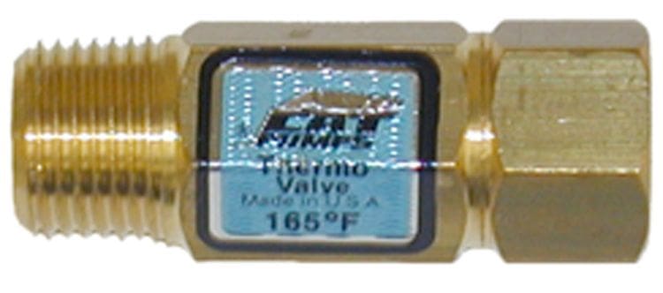 Relief valve-3/8"Male inlet 165° #7144