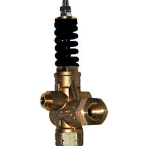 Unloader valve no knob, 4500 psi, blue spring, #VRT3-310A