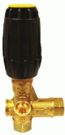 Unloader valve with knob, 2320 psi, yellow spring, #VRT3-160