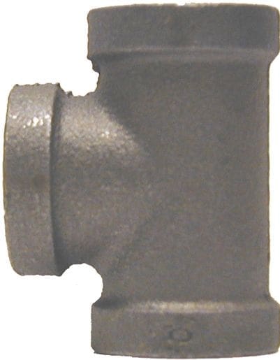 Pipe tee-1/2"F, PS