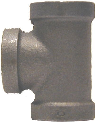 Pipe tee-1 1/4"F, PS