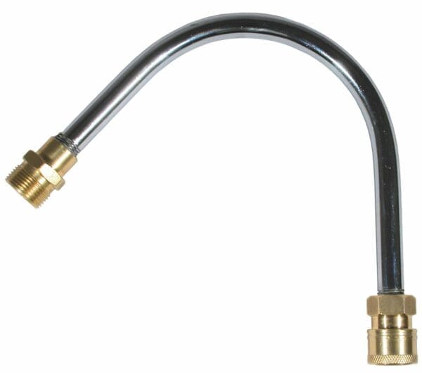Gutter cleaner-male M22 inlet, 1/4" QC outlet