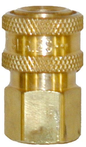 Brass quick connect socket-1/4"Fx1/4"FPT