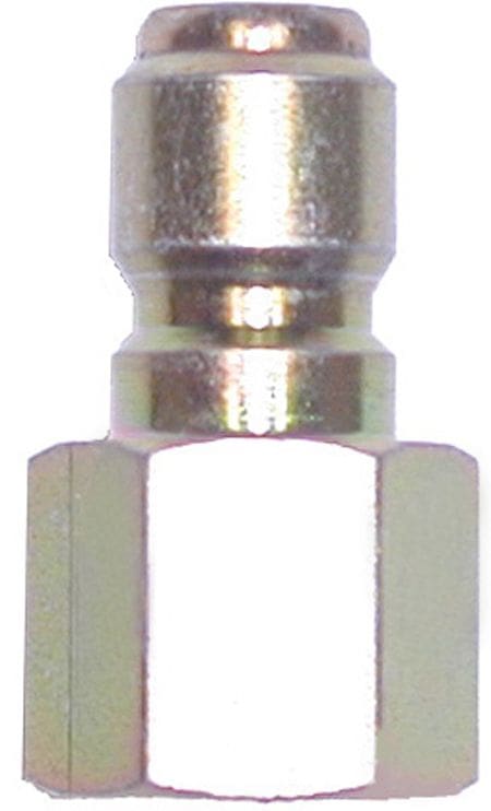 SS quick connect plug-1/2"Mx1/2"FPT