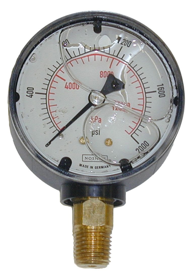 Pressure gauge 0-2000psi