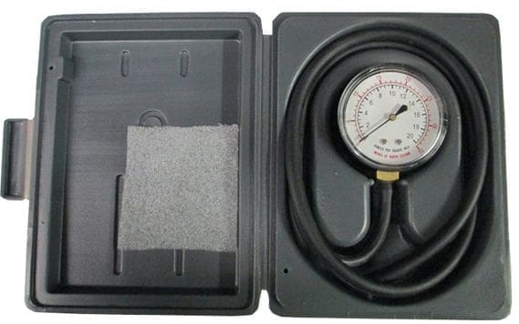 Gas pressure test gauge kit